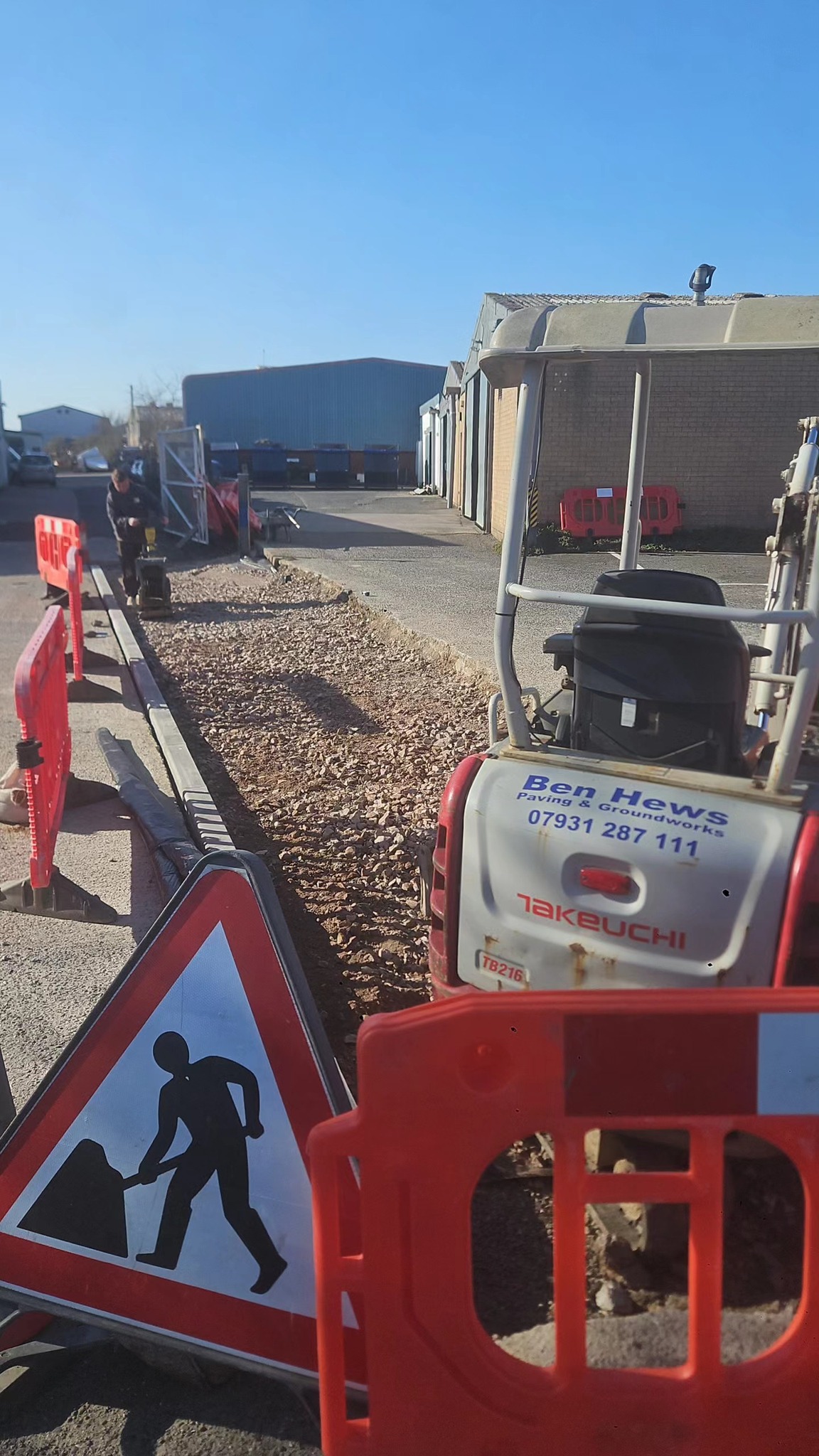 Ben Hews Paving & Groundworks Team